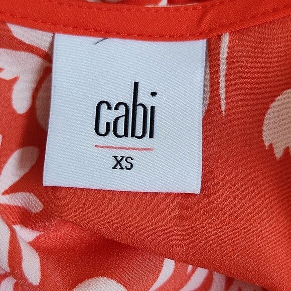 CAbi Style #5255 Mosaic Tank Top, Sleeveless, Knotted Straps, XS - Picture 6 of 10
